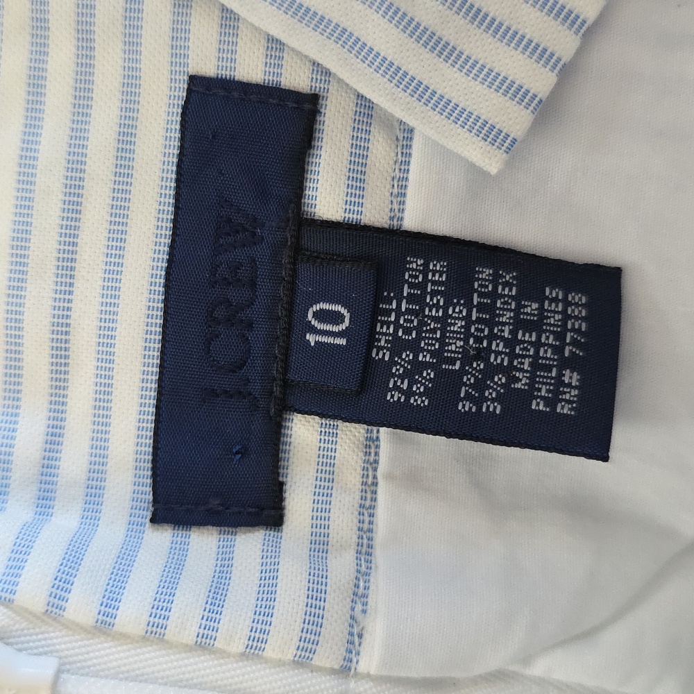 J. Crew Blue and White Striped Dress - Picture 8 of 10